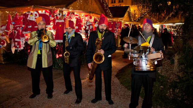Das Dorf des Heiligen Sankt Nikolaus in Épinal