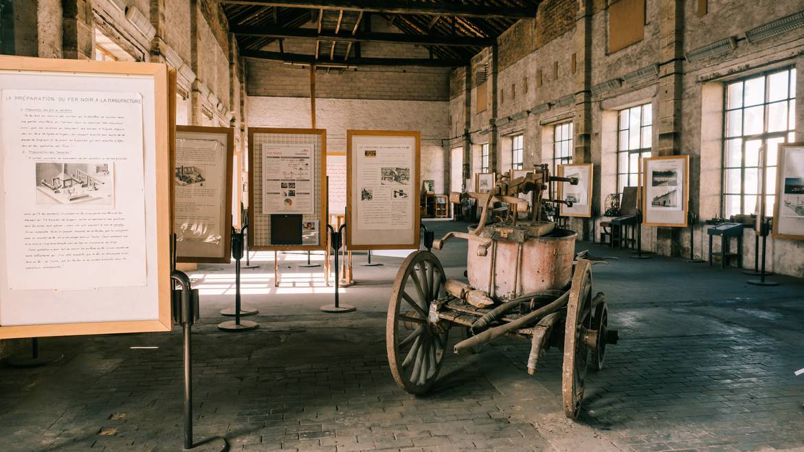 Step 3 : 3.00 p.m.– Visit the Manufacture Royale of Bains-les-Bains
