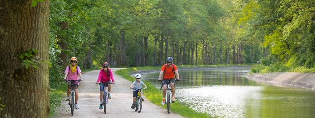 Radfahren im Herzen des Départements