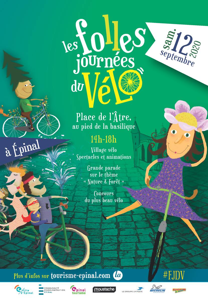 Les Folles Journées du Vélo - Fahrradanimation Epinal - Fahrradwettbewerb Epinal - Vélo Vosges 